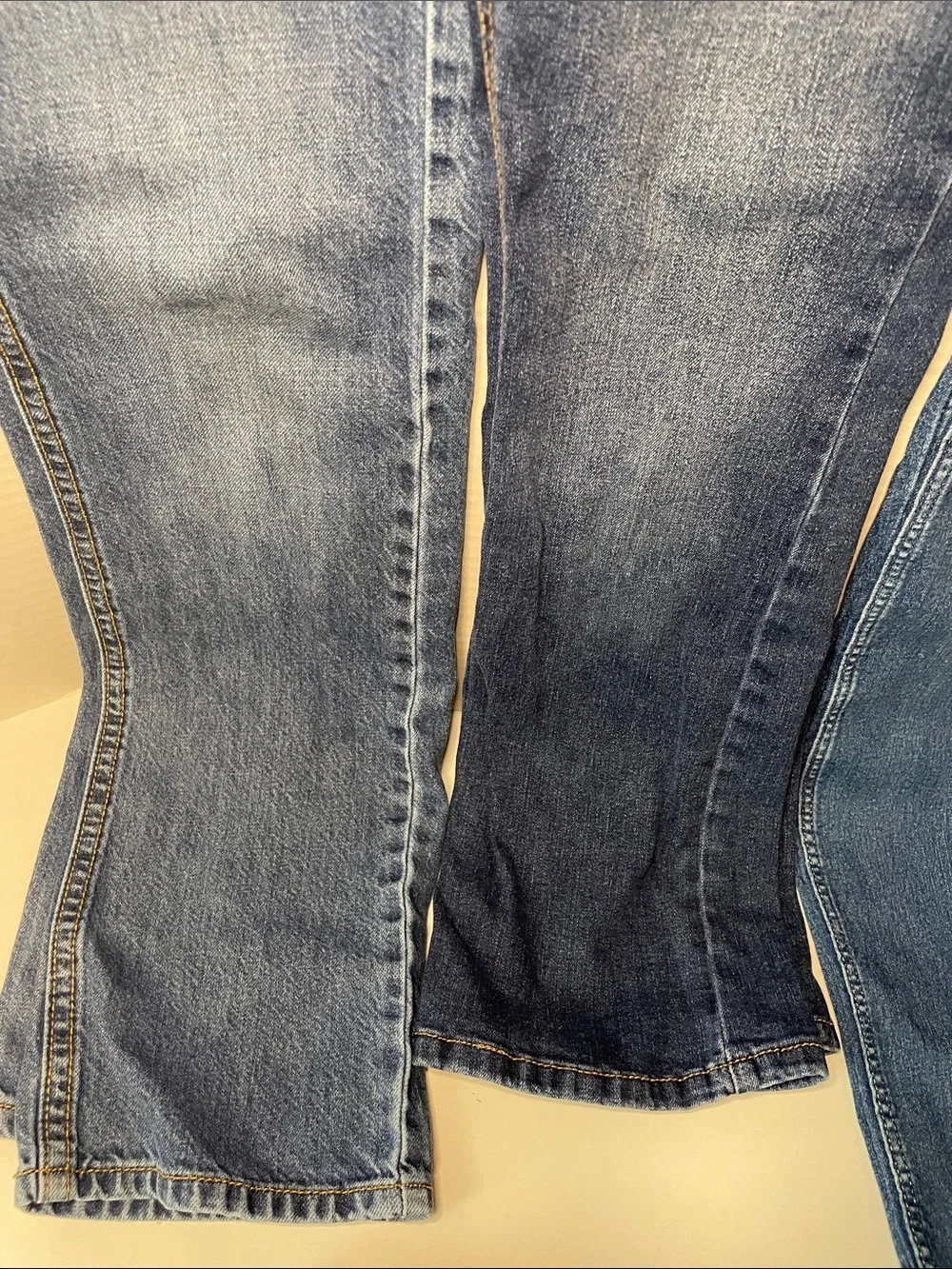 5 pk bundle of Youth Size 14 Girls Blue Jeans- Place ,Jordache, Old Navy